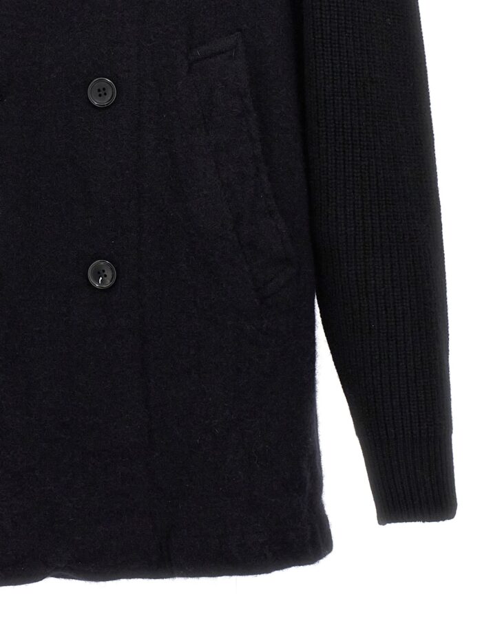 COMME DES GARCONS SHIRT Double-breasted Wool Coat