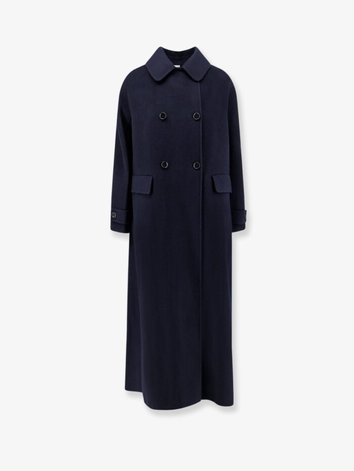 aspesi double breasted wool coat ASPESI Double-breasted Wool Coat