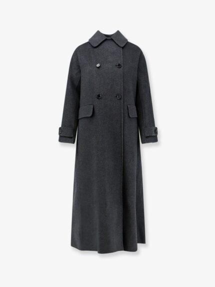 ASPESI Double-breasted Wool Coat