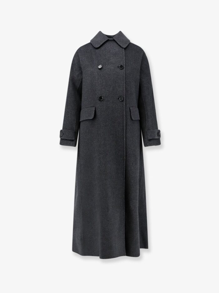 aspesi double breasted wool coat ASPESI Double-breasted Wool Coat