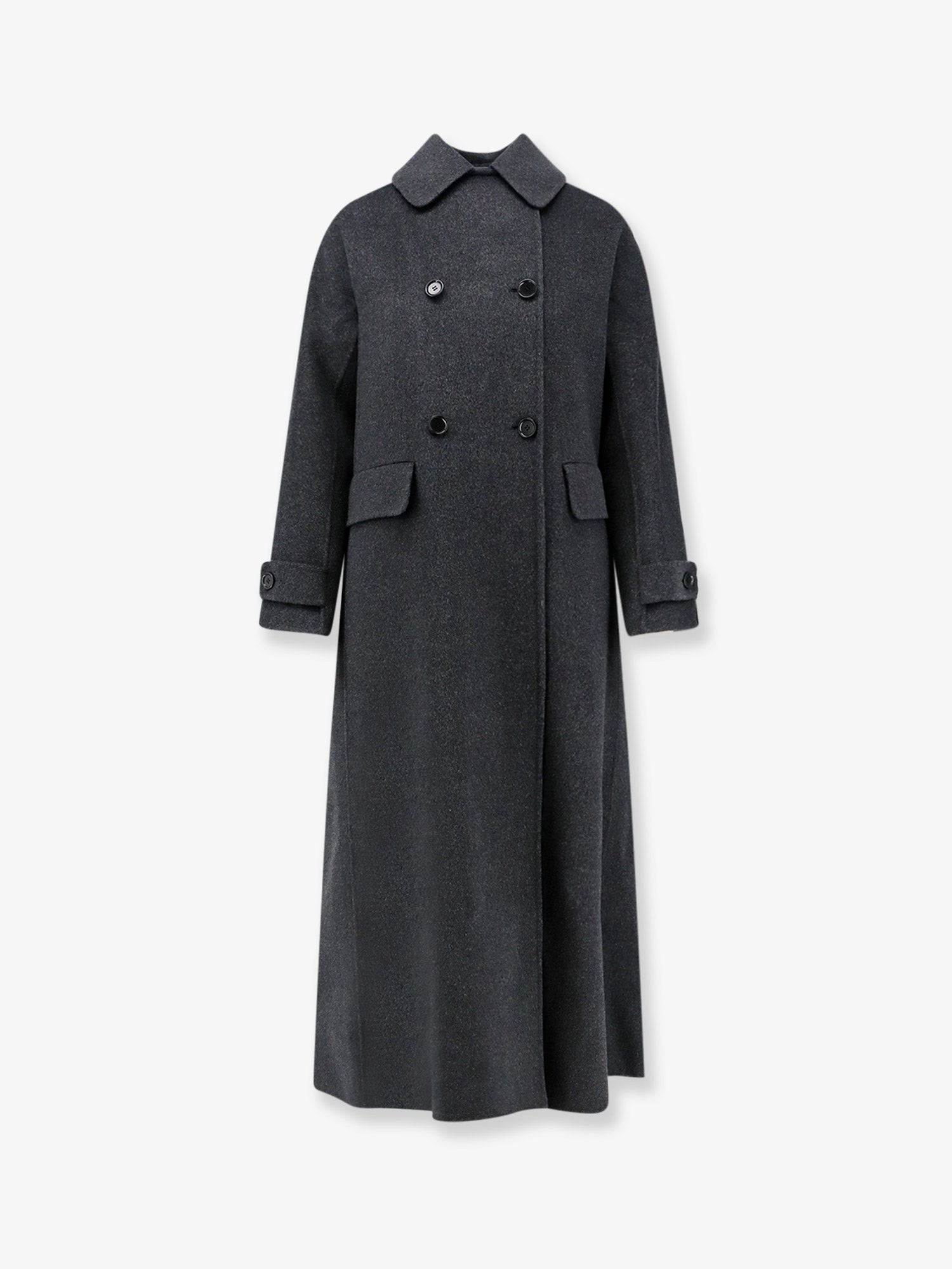 ASPESI Double-breasted Wool Coat