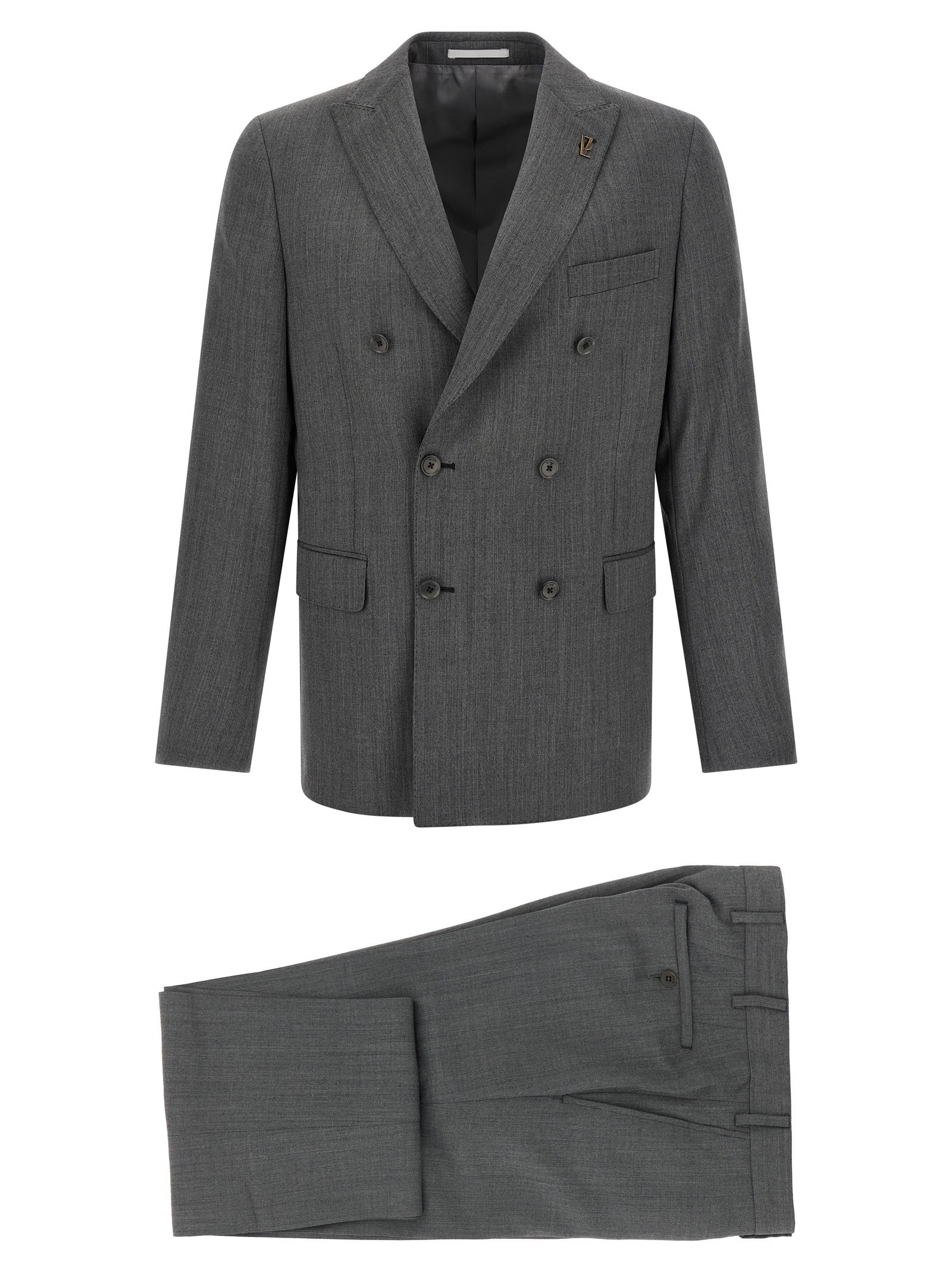 PAL ZILERI Double-breasted Wool Dress
