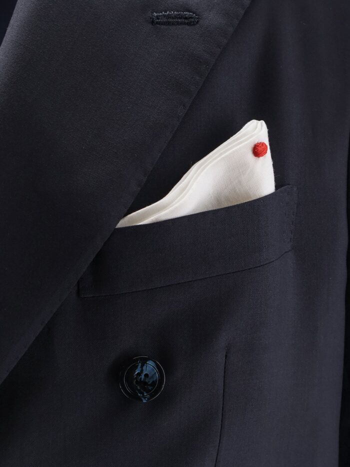 KITON CIRO PAONE Double-breasted Wool Suit