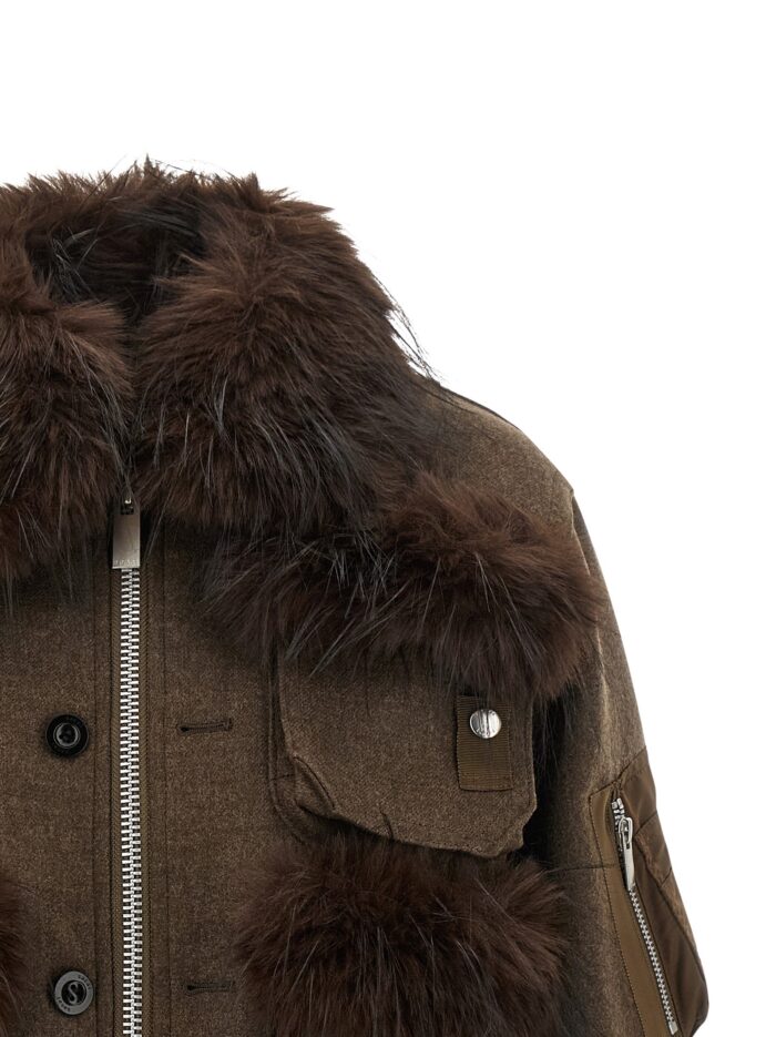 SACAI Double Collar Blouson