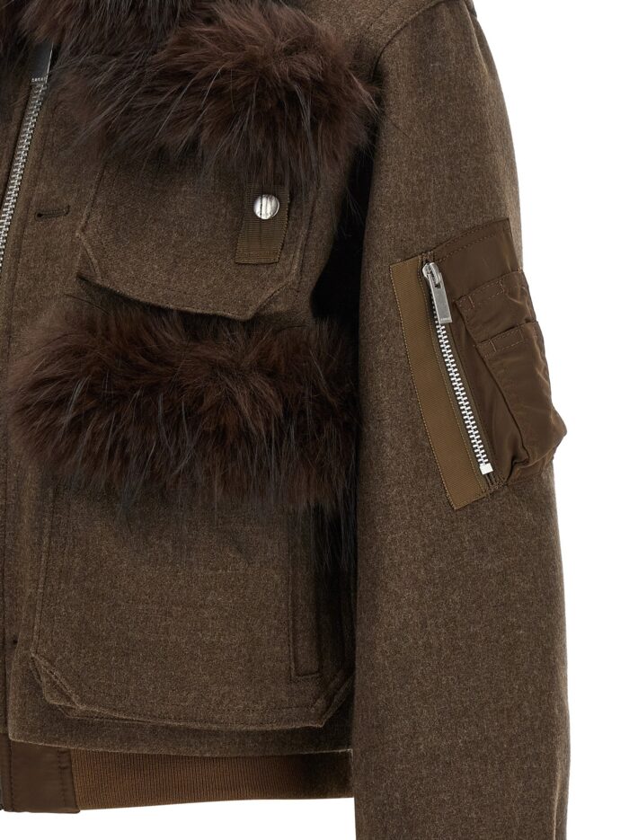 SACAI Double Collar Blouson
