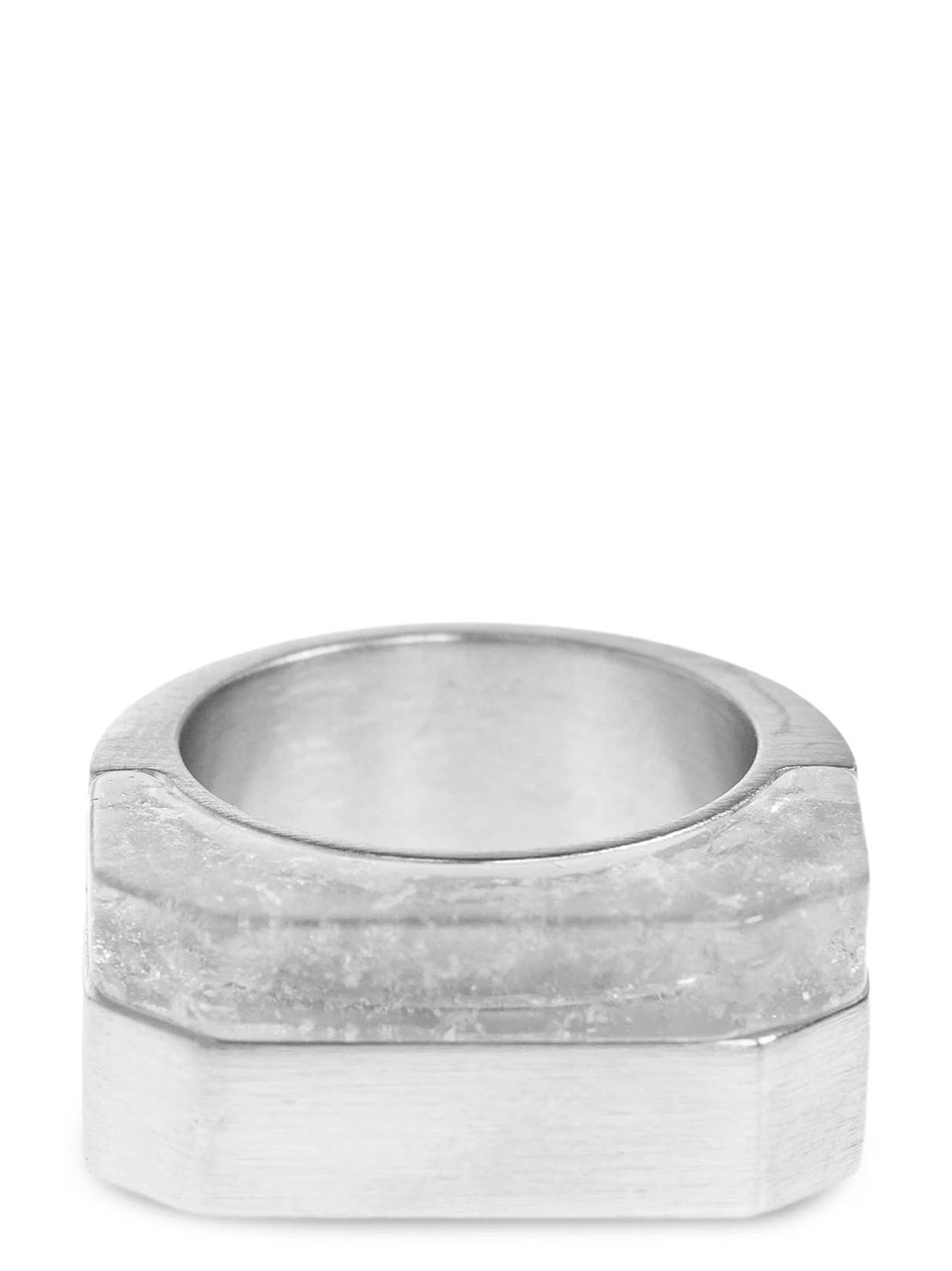 RICK OWENS 'Double Crystal Hollywood' Ring