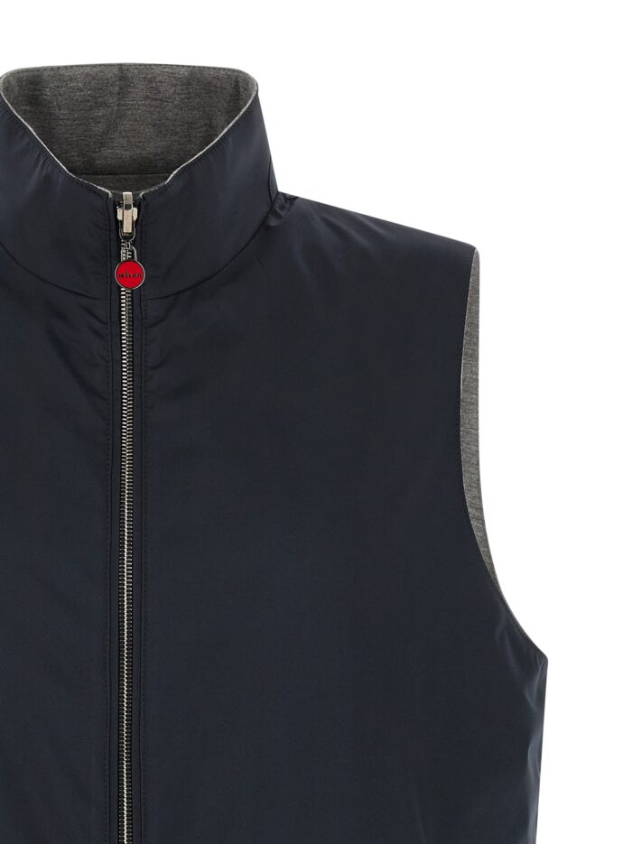 KITON Double Face Nylon Vest
