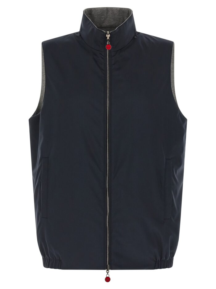 kiton double face nylon vest KITON Double Face Nylon Vest