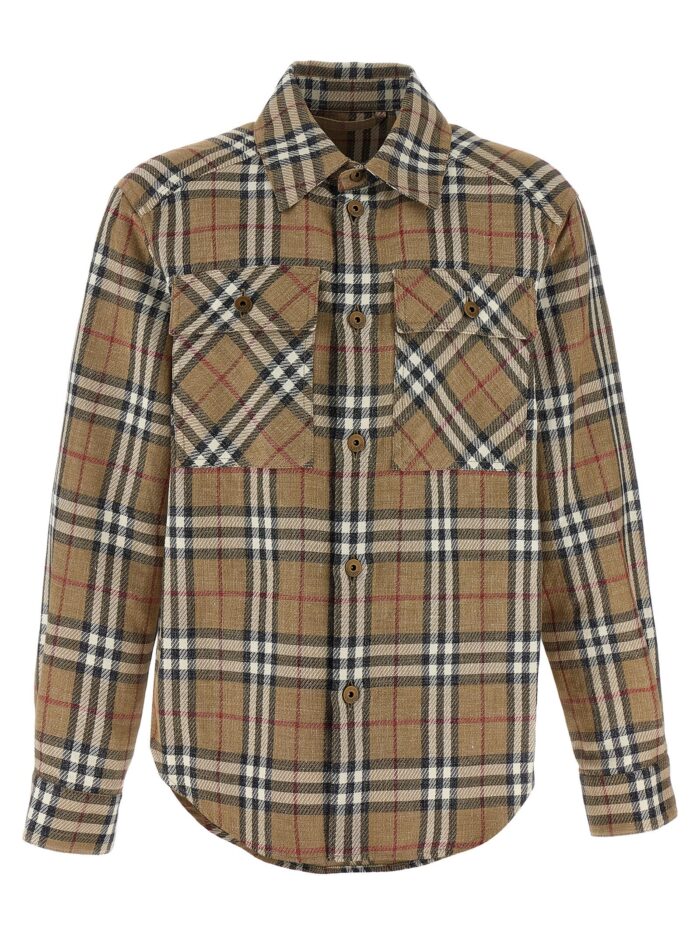 burberry double face shirt Burberry Double Face Shirt
