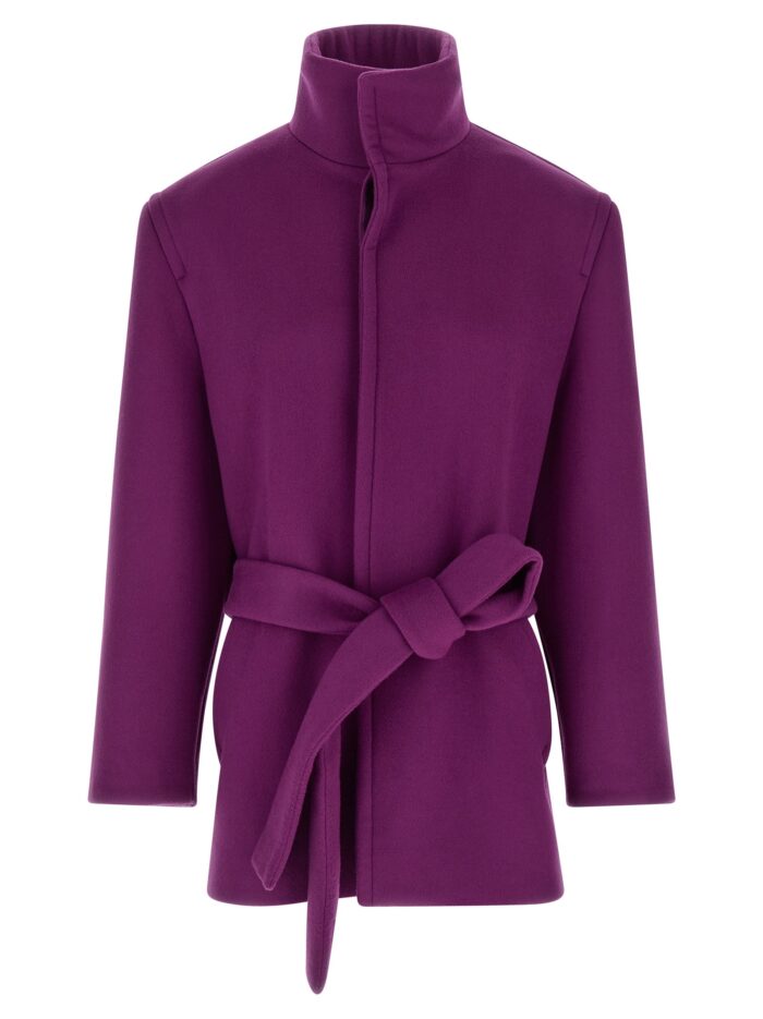 saint laurent double face wool coat Saint Laurent Double-face Wool Coat