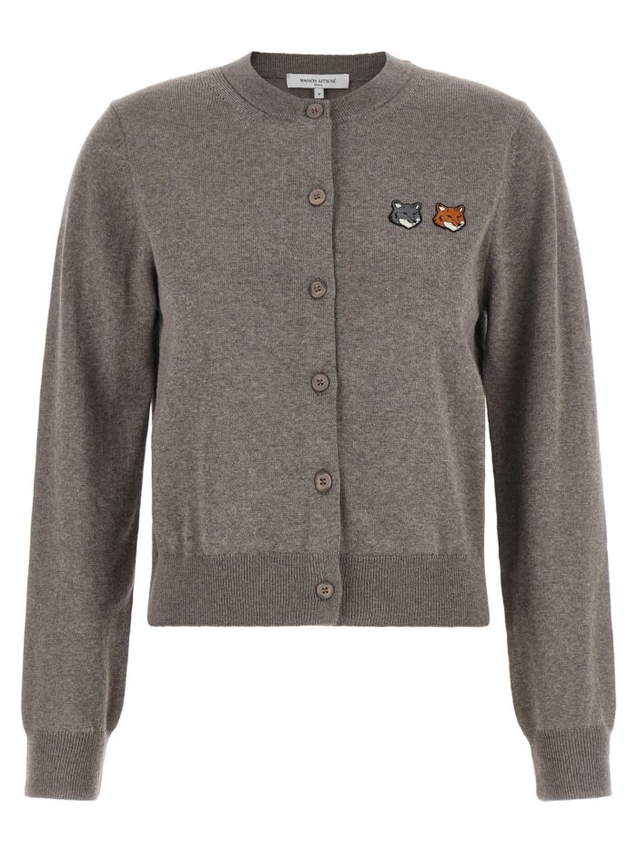 Maison Kitsune 'Double Fox Head' Cardigan
