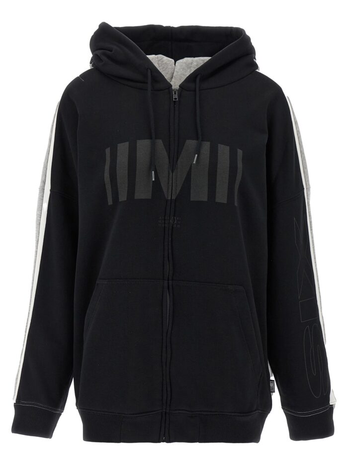 mm6 maison margiela 'double front' hoodie MM6 MAISON MARGIELA 'Double Front' Hoodie
