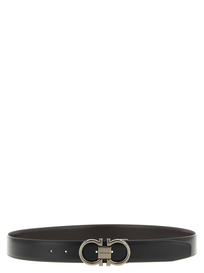 ferragamo 'double gancini' reversible belt Ferragamo 'Double Gancini' Reversible Belt