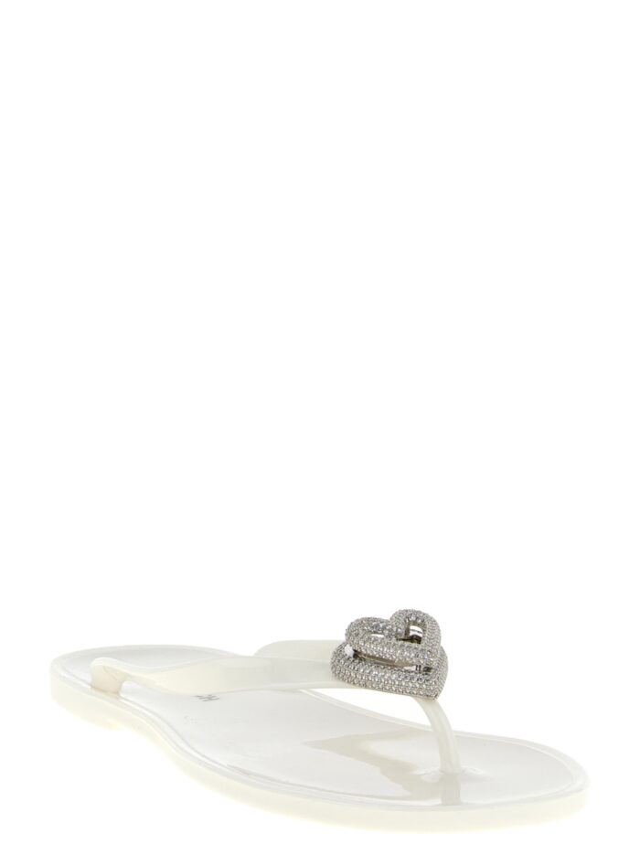 MACH & MACH 'Double Heart' Sandals