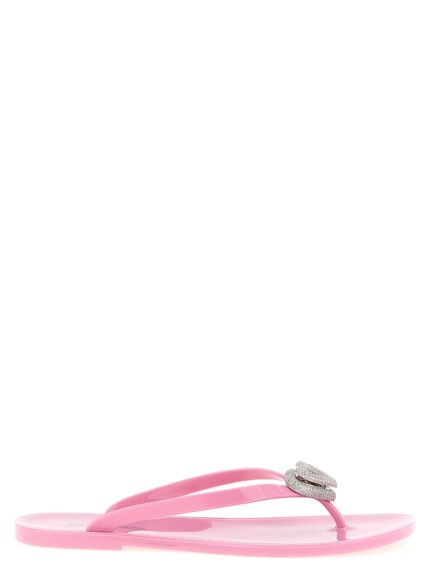 MACH & MACH 'Double Heart' Sandals
