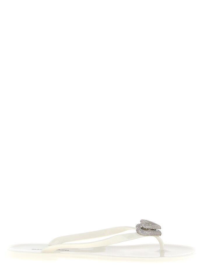 mach & mach 'double heart' sandals MACH & MACH 'Double Heart' Sandals