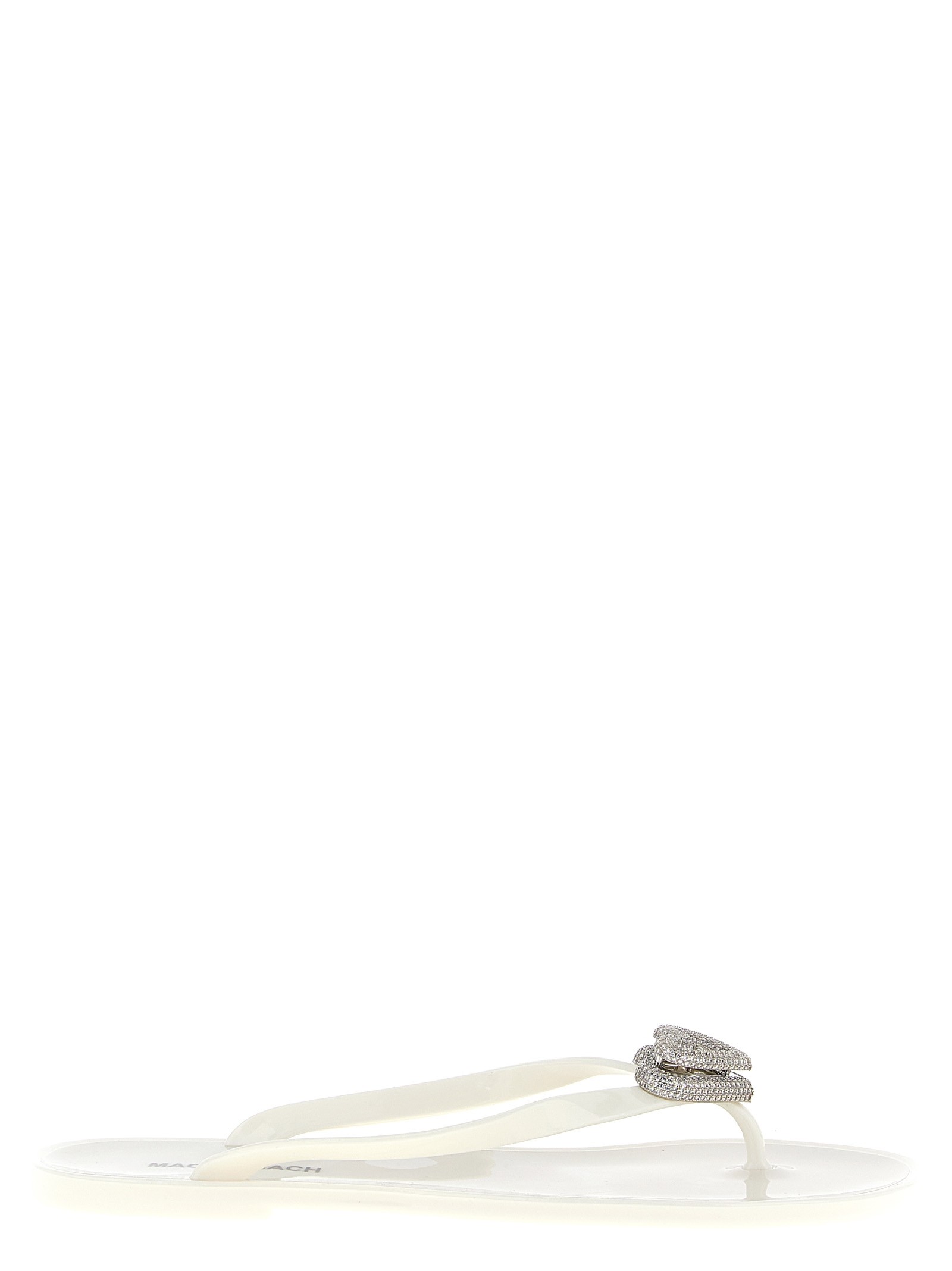 MACH & MACH 'Double Heart' Sandals