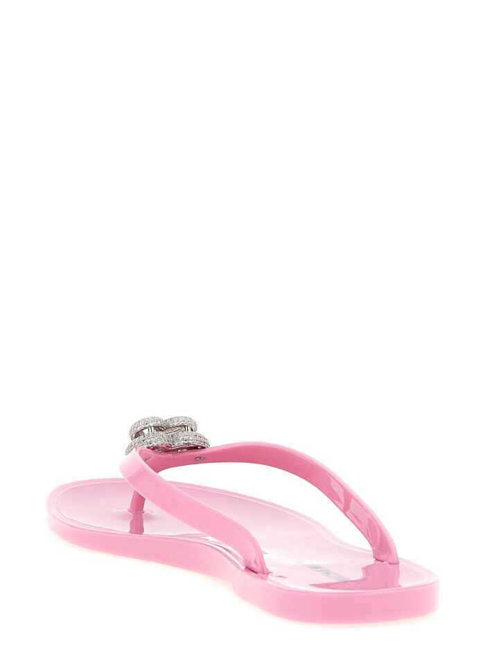 MACH & MACH 'Double Heart' Sandals