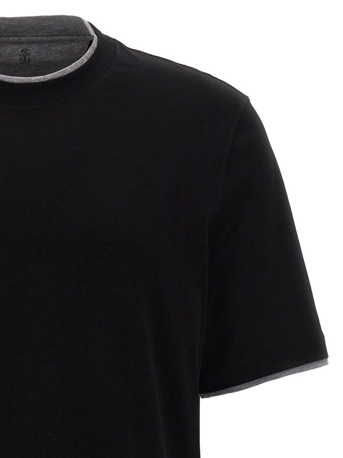 Brunello Cucinelli Double Hem T-shirt