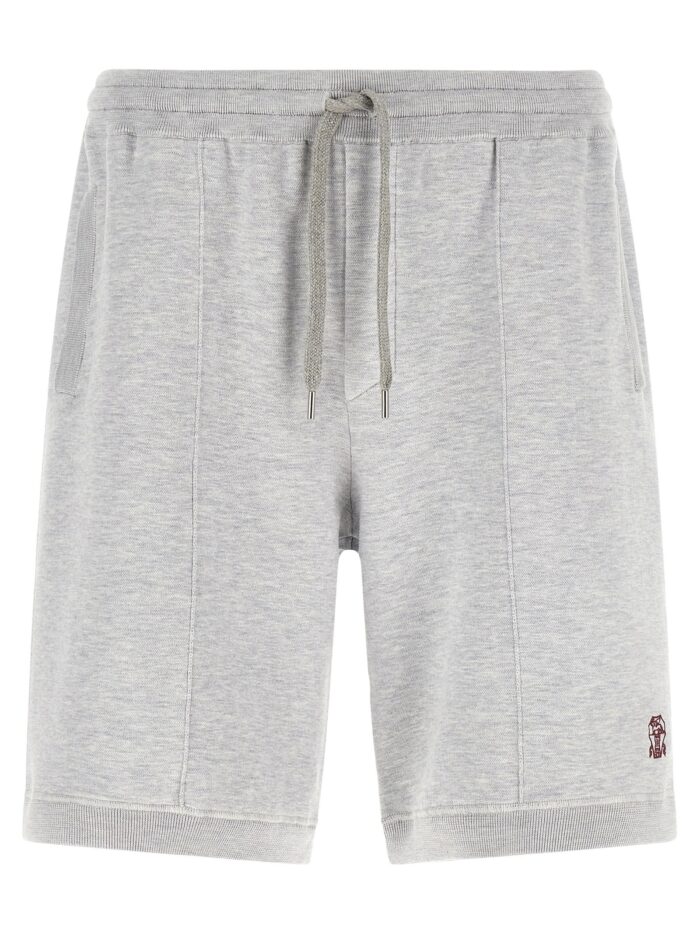 brunello cucinelli double knit bermuda shorts Brunello Cucinelli Double Knit Bermuda Shorts