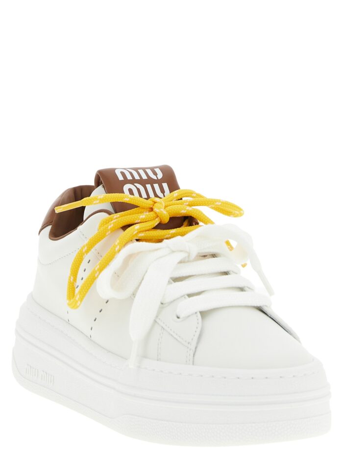 Miu Miu Double Lacing Sneakers