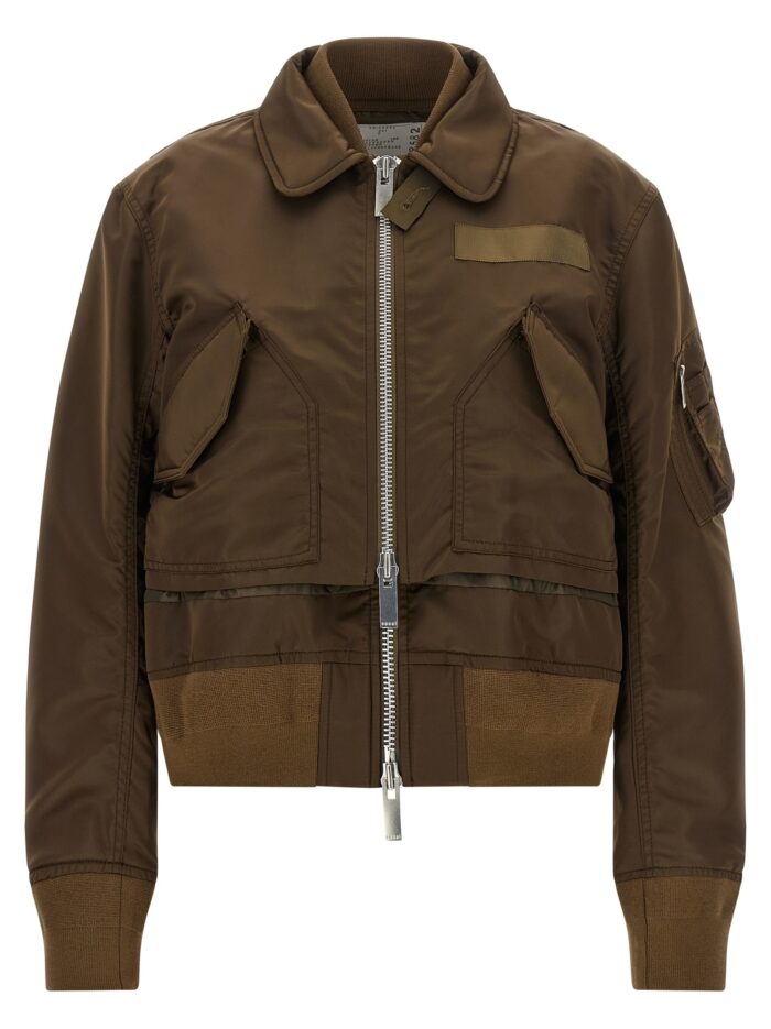 sacai double layer blouson SACAI Double Layer Blouson