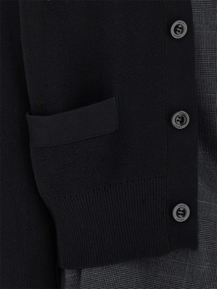 SACAI Double Layer Cardigan