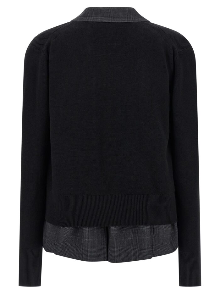 SACAI Double Layer Cardigan
