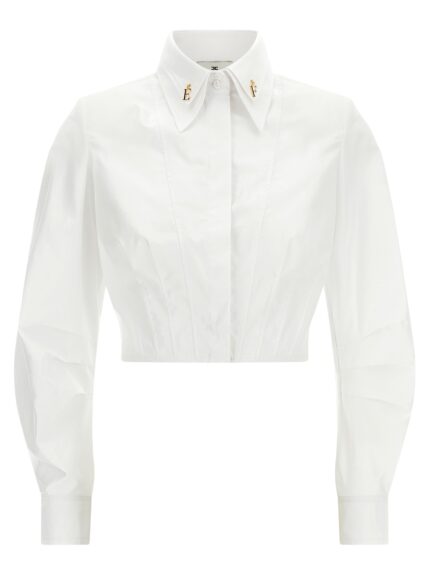 Elisabetta Franchi Double-layer Collar Shirt