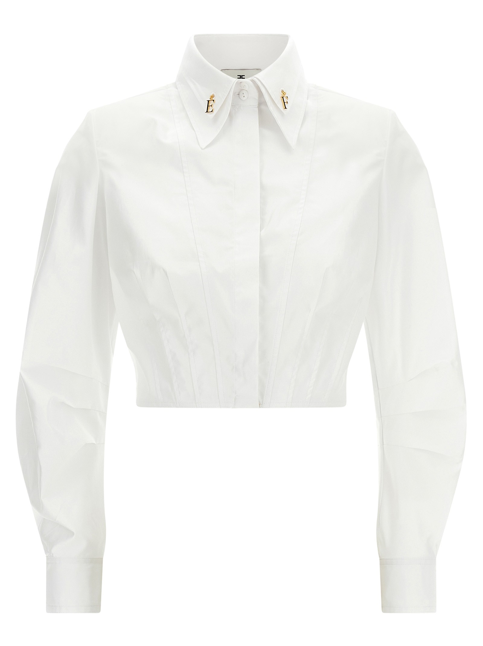 Elisabetta Franchi Double-layer Collar Shirt