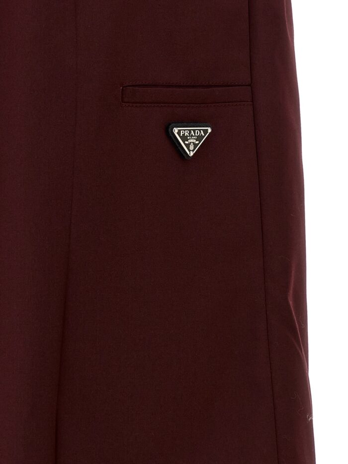 PRADA Double Layer Elastic Skirt