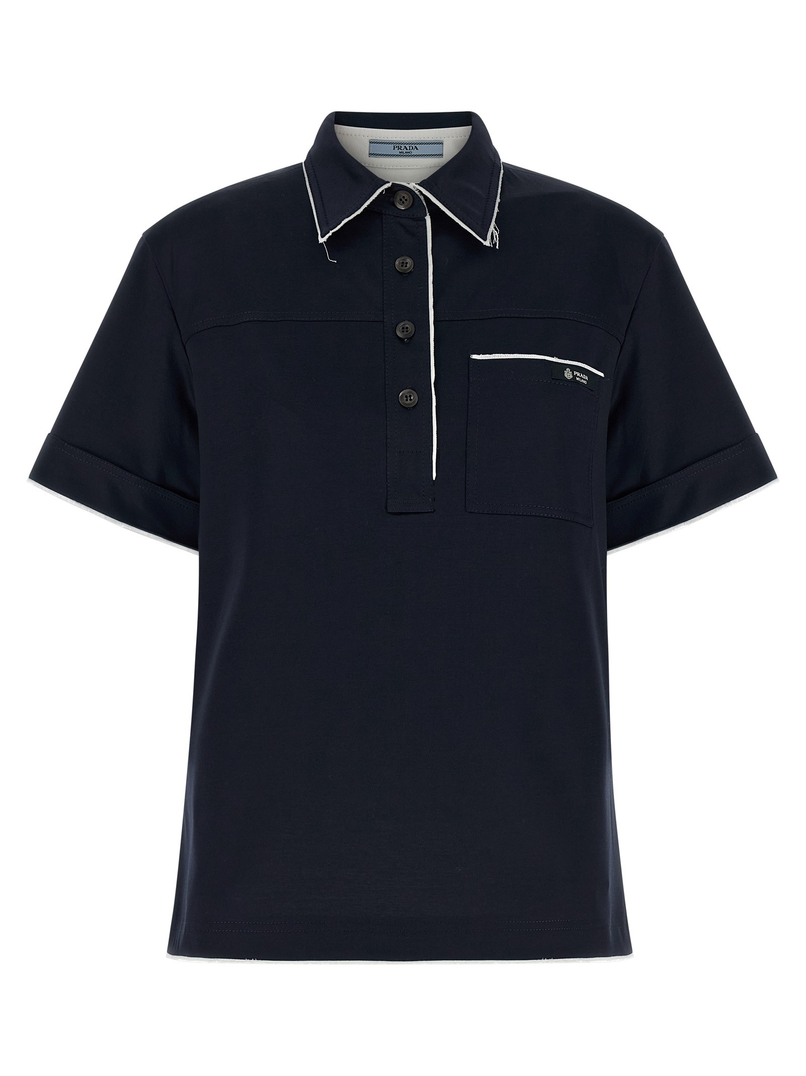 PRADA Double-layer Polo Shirt