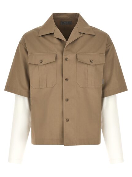 Balenciaga Double-layer Shirt