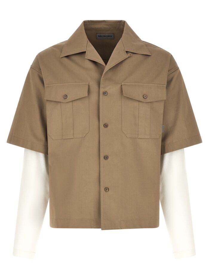 balenciaga double layer shirt Balenciaga Double-layer Shirt