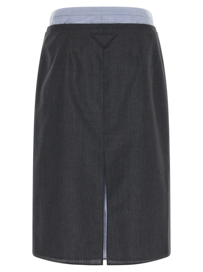PRADA Double Layer Skirt