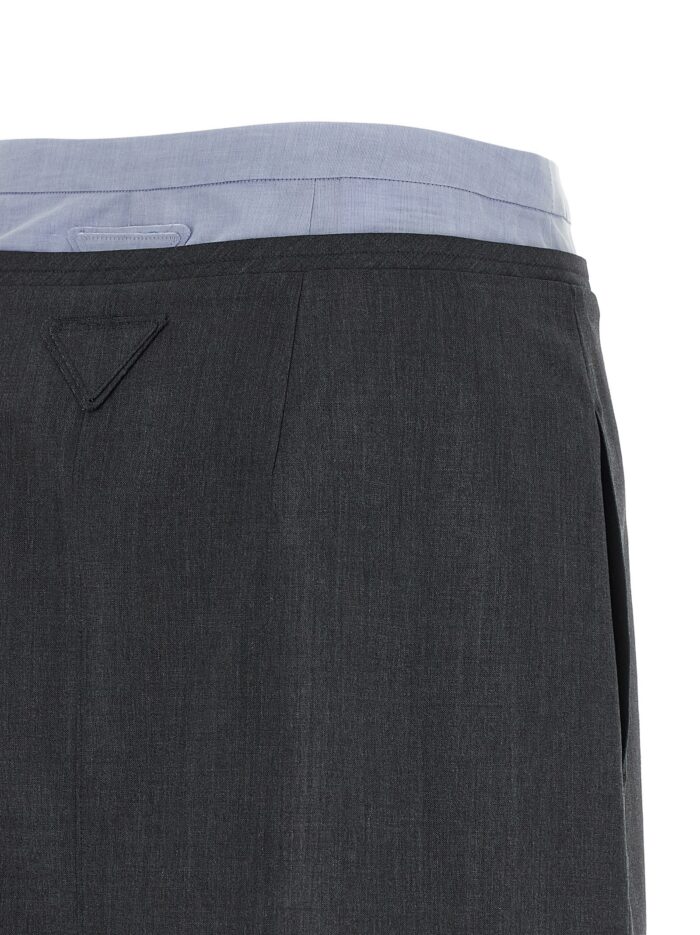 PRADA Double Layer Skirt