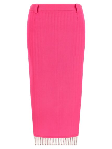 The Attico Double Layer Skirt