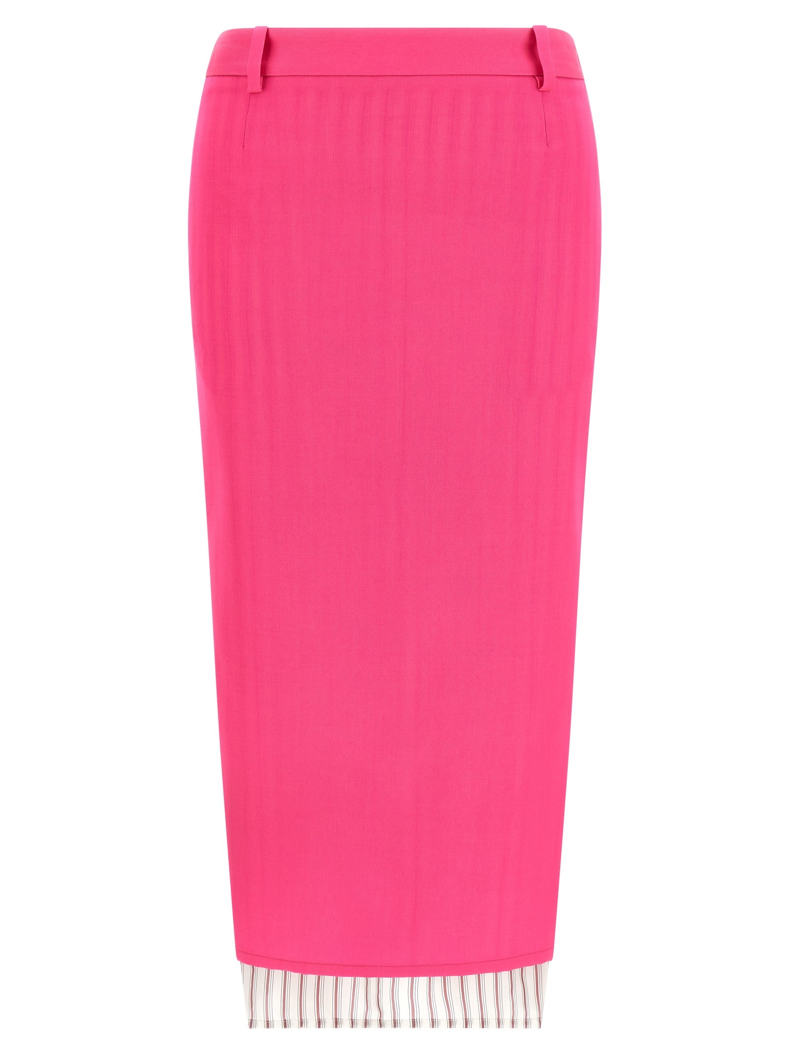 The Attico Double Layer Skirt