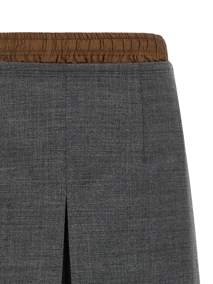 PRADA Double Layer Skirt
