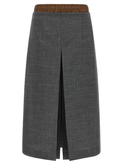 PRADA Double Layer Skirt