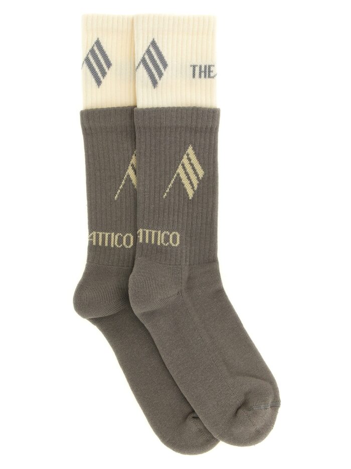 the attico double layer socks The Attico Double Layer Socks
