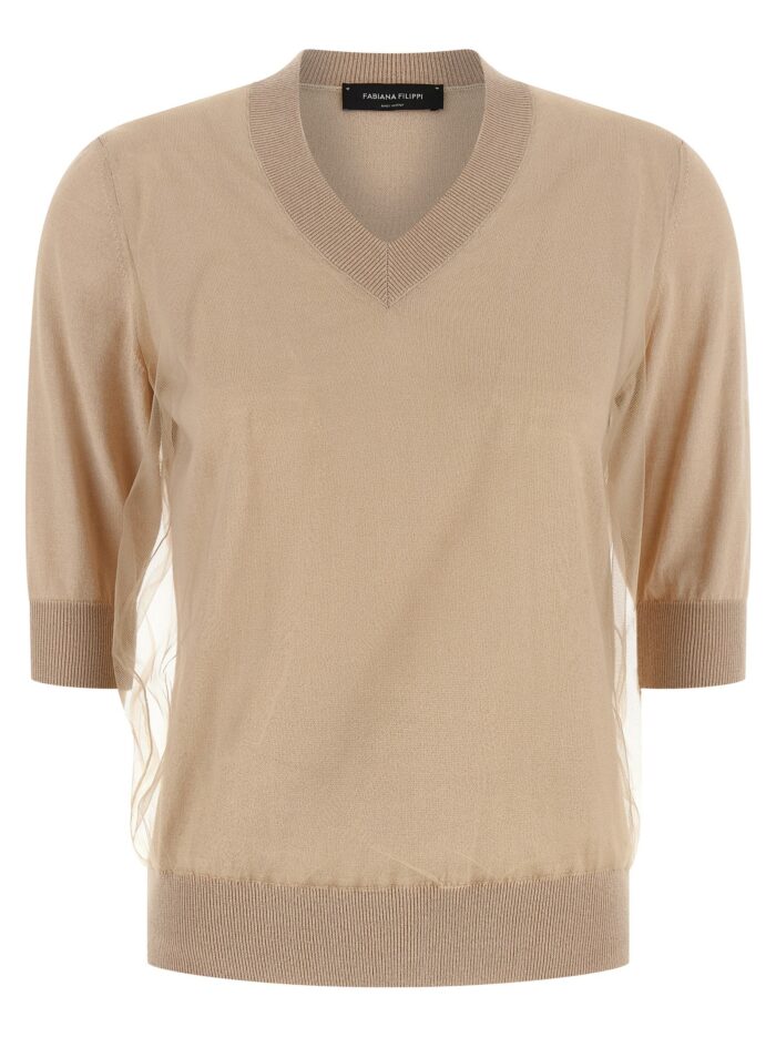 fabiana filippi double layer sweater Fabiana Filippi Double Layer Sweater