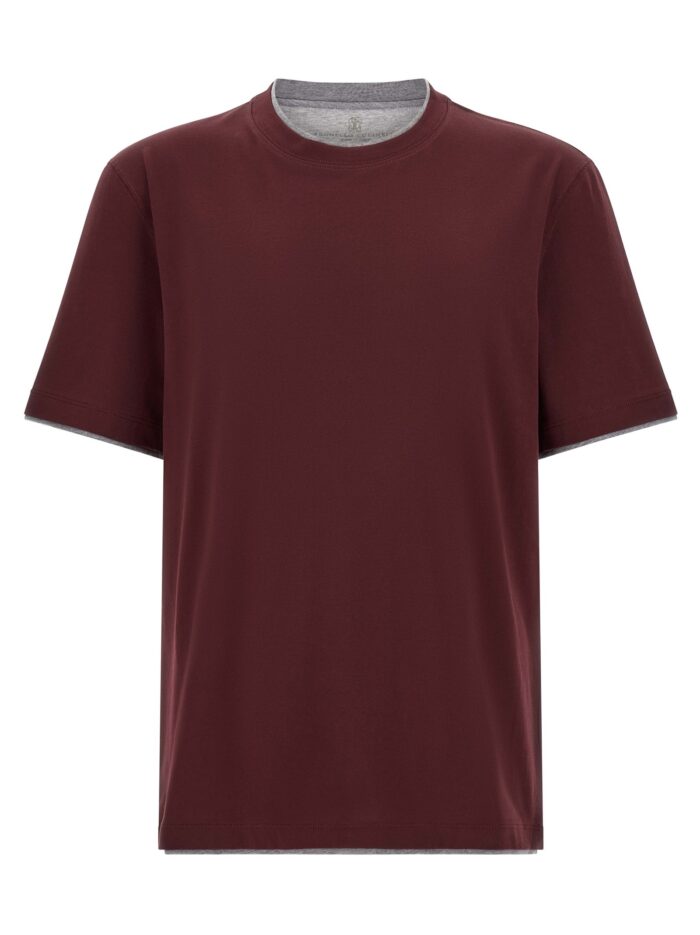 Brunello Cucinelli Double Layer T-shirt