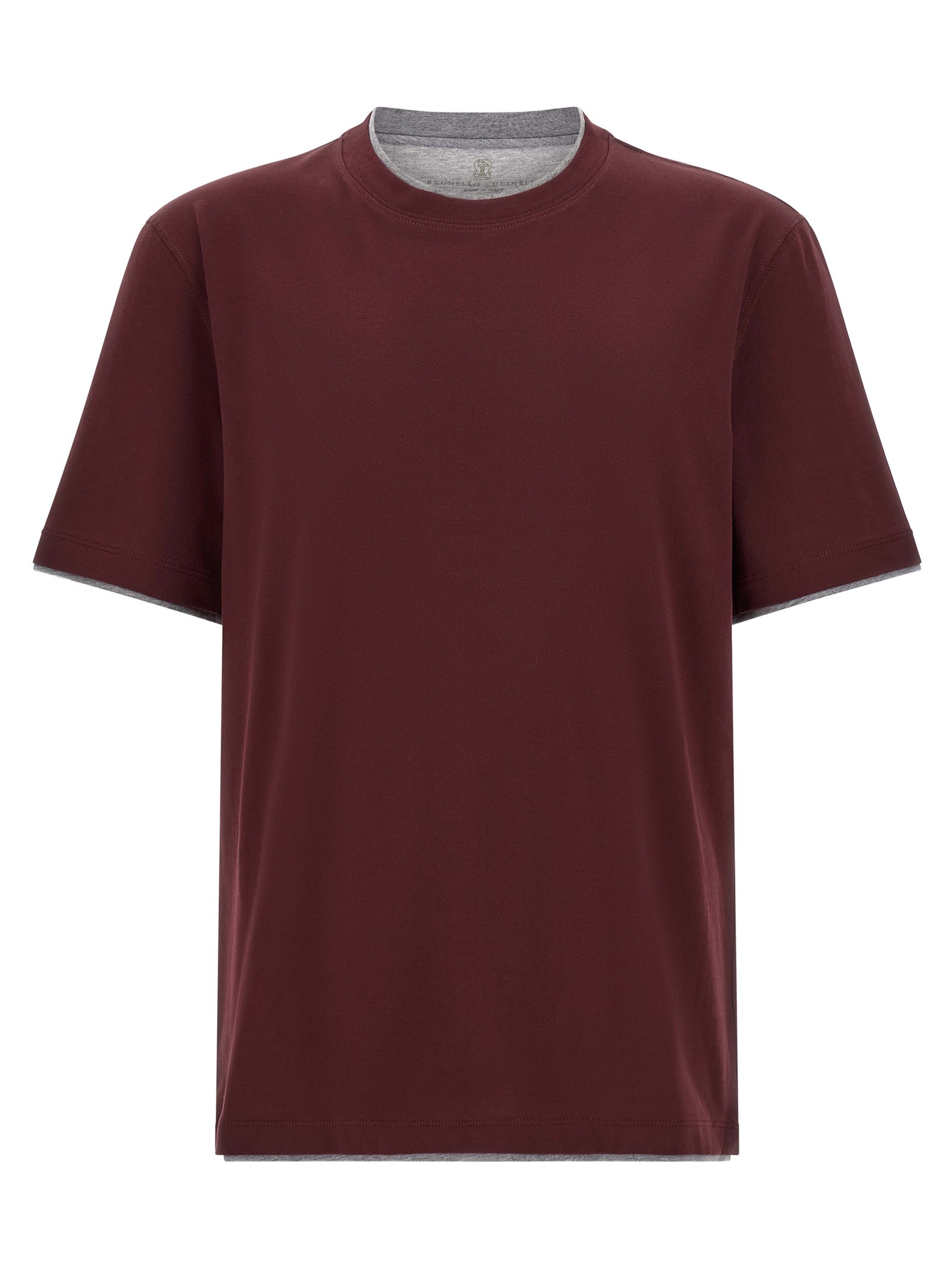 Brunello Cucinelli Double Layer T-shirt