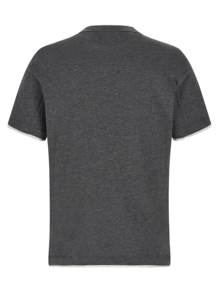 Brunello Cucinelli Double Layer T-shirt