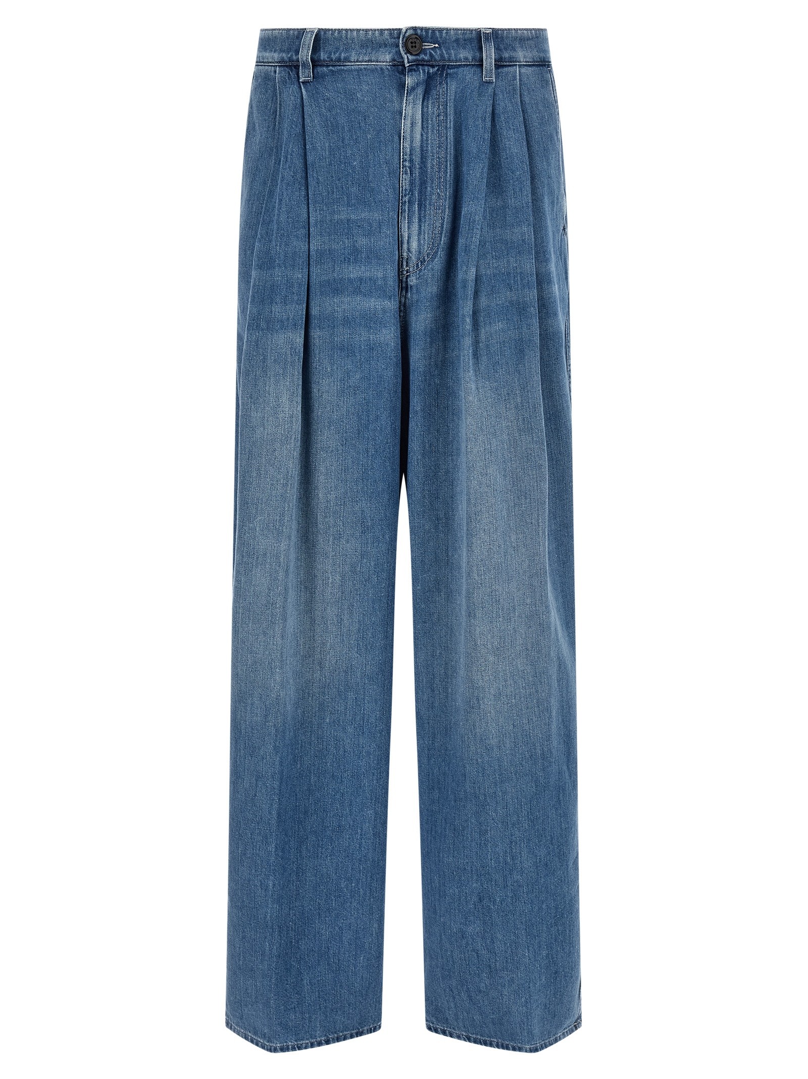 Marni Double Pleated Jeans
