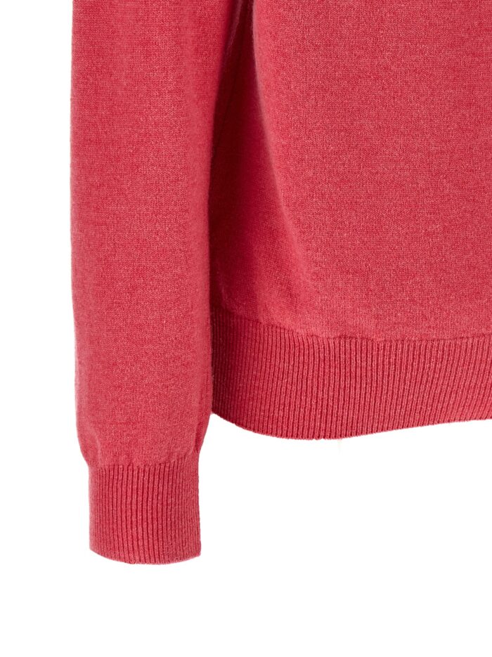 COMME DES GARCONS PLAY 'Double Red Emblem' Cardigan