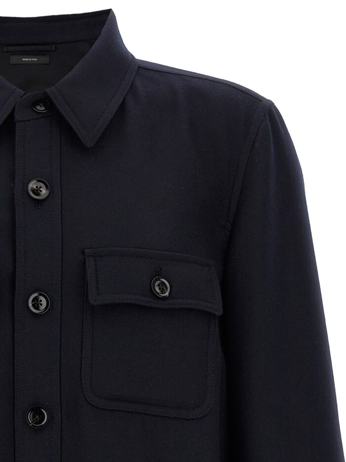TOM FORD 'Double Splittable Light Wool' Overshirt