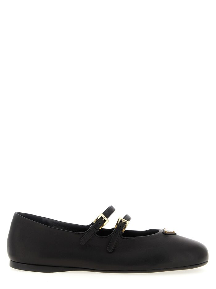 prada double strap ballet flats PRADA Double Strap Ballet Flats
