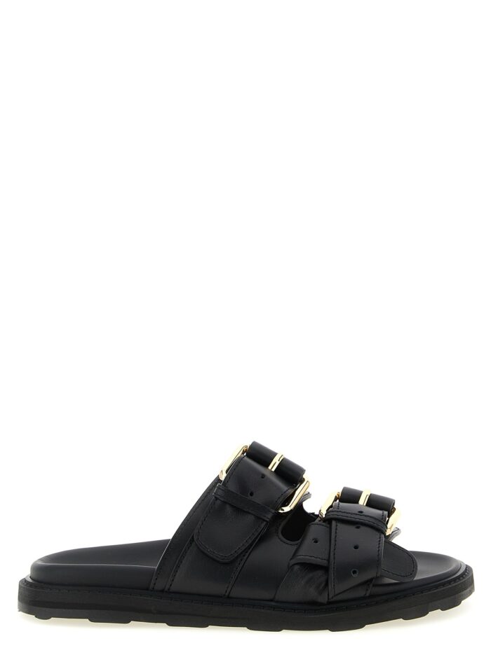 moschino double strap sandals Moschino Double Strap Sandals